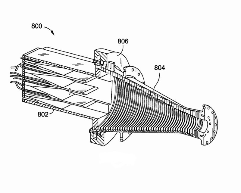 Pick-up Horn for high-power thermal vacuum