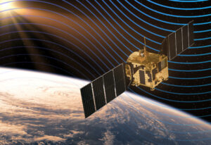 satellite in space